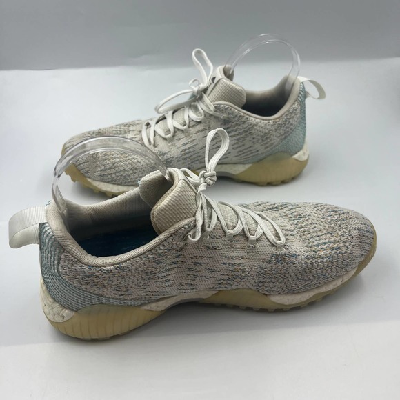 Adidas CodeChaos Prime Blue Golf Shoe White Blue EG8984 Men’s Size 10 Sneaker - Picture 7 of 11